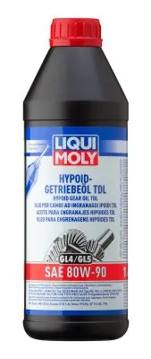 Трансмиссионное масло Hypoid-Getriebeöl (GL4/5) TDL SAE 80W-90 LIQUI MOLY 20645