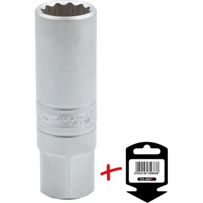 Комплект насадок торцового ключа, свеча зажигания KS TOOLS 911.3990-E