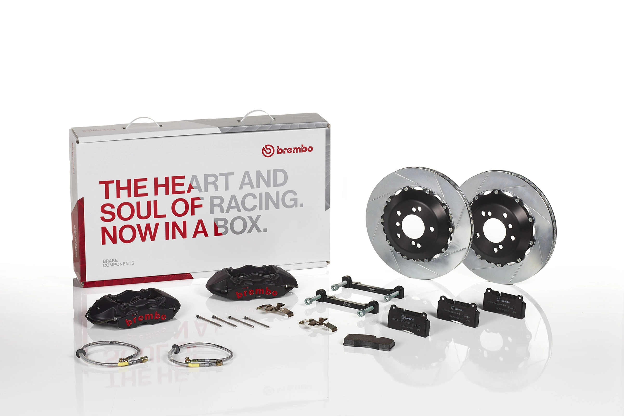 Комплект экономичных тормозов UPGRADE, GT | S4 | TY1 BREMBO 2P2.8029AS