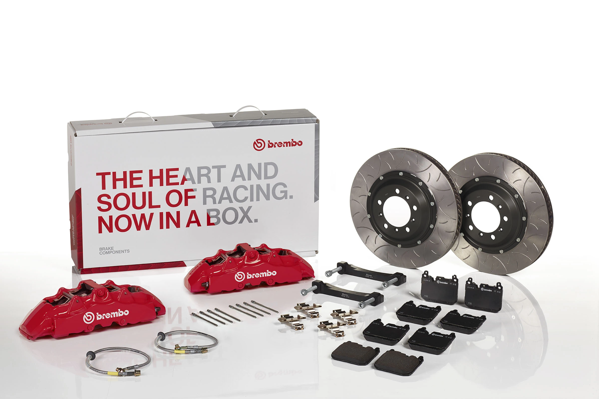 Комплект экономичных тормозов UPGRADE, GT | A8 | TY3 BREMBO 1G3.9005A_