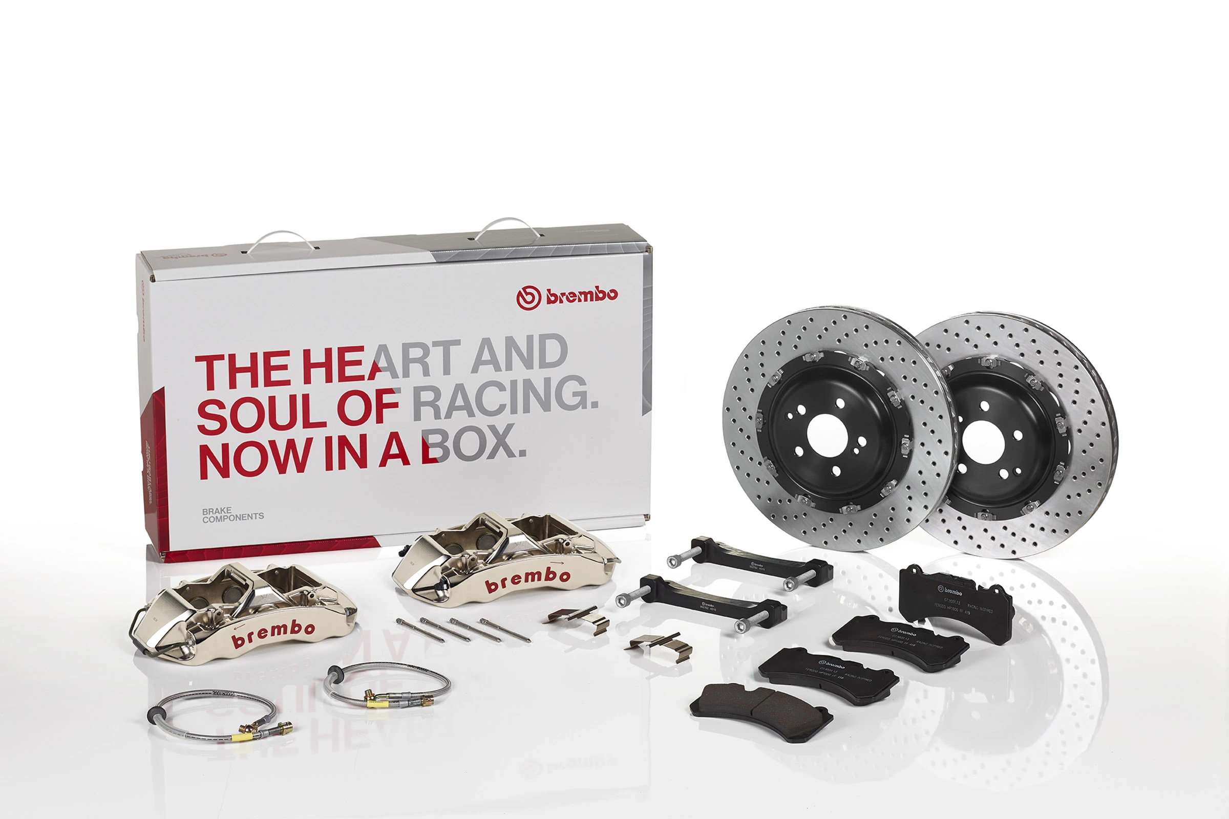 Комплект экономичных тормозов UPGRADE, GT | R6 | D BREMBO 1N1.9024AR
