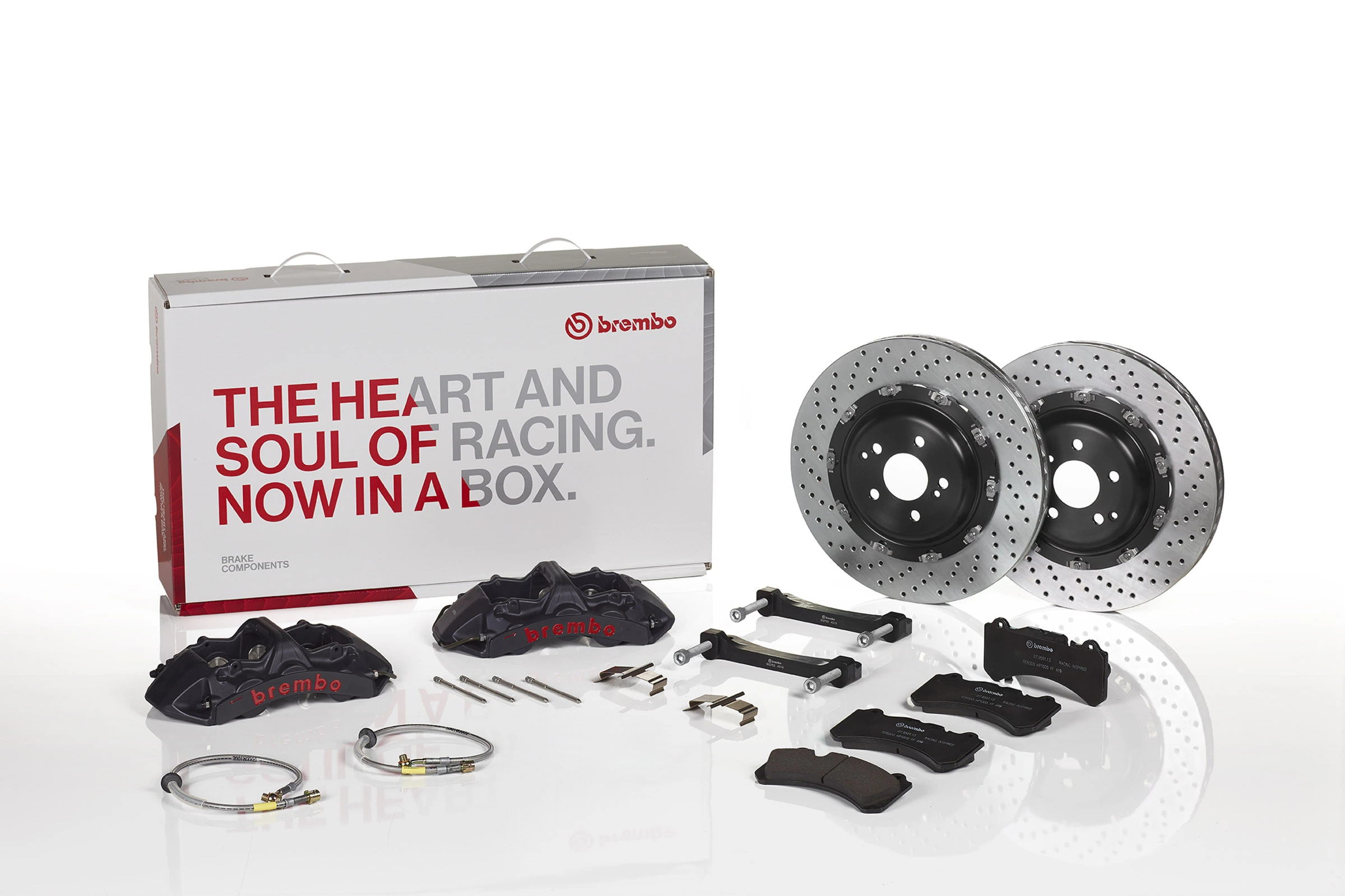 Комплект экономичных тормозов UPGRADE, GT | S6 | D BREMBO 1N1.9031AS
